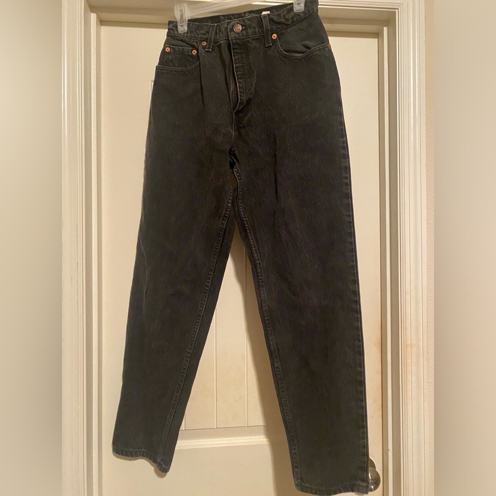 Levis 551 black jeans.